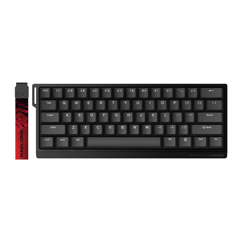 MadLions Wired Keyboard MAD 60 HE Basic Magnetic Black